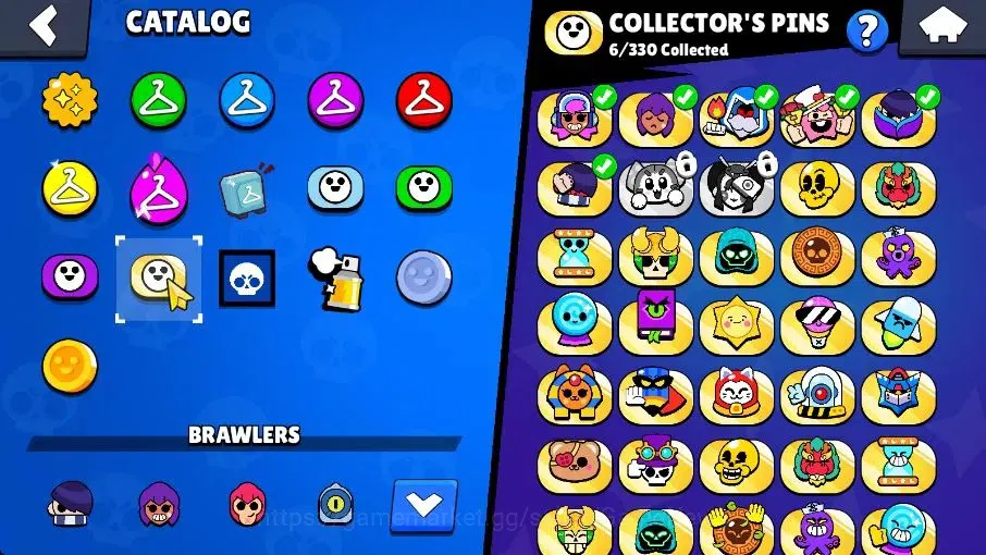 Brawl Stars Accounts 1173 Trophy|20 Brawlers 2 Max Lvl [Edgar,Shelly]|1 Prestige|13 Skin|2 Epic [Stellar Shelly] 2 SR|CN 17