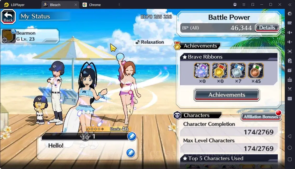 Bleach: Brave Souls Accounts Others Global | 10.5K Orb+FreshStory|Zangetsu Speed,Ichigo Kurosaki Renewed|KlabID|Check SS 2