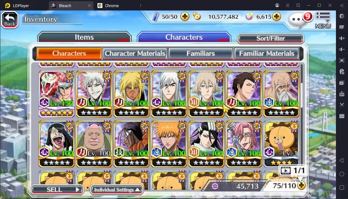 Bleach: Brave Souls Accounts Others Global | 10.5K Orb+FreshStory|Zangetsu Speed,Ichigo Kurosaki Renewed|KlabID|Check SS 9