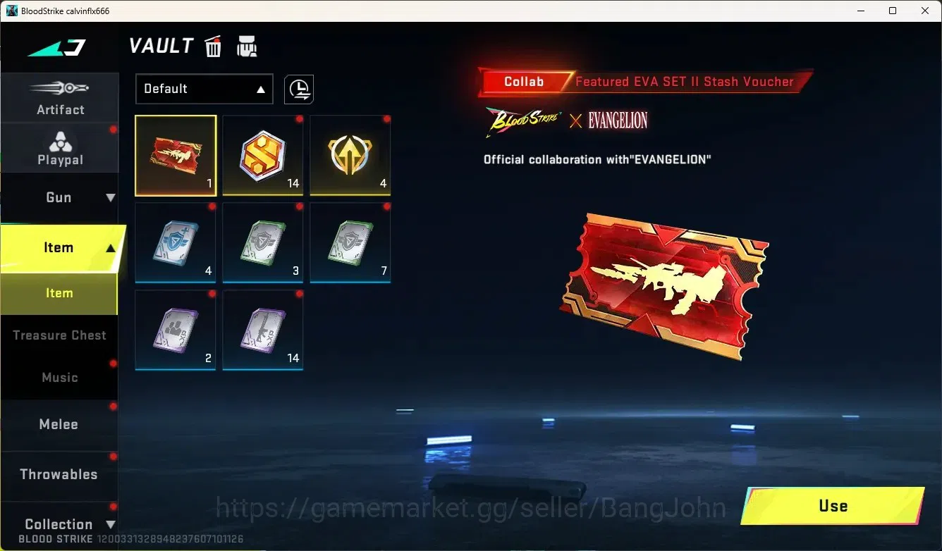 Blood Strike Accounts Rare Skin ASIA|Ultra Melee:ButterflyKnife-Starfall|1 Ultra:M4A1-Ironsurgency|2 Legendary Gun|Check SS 5