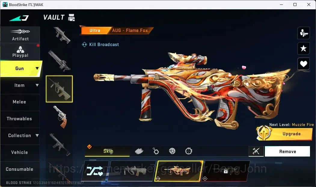 Blood Strike Accounts ASIA | 1 EVO: FAL-Evolved Draco | 1 ETERNAL | 2 7D image 7