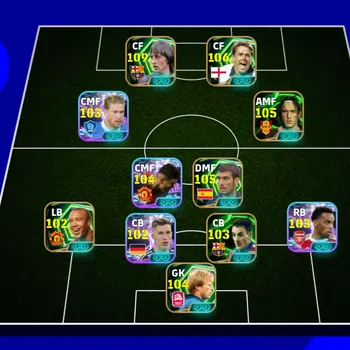 eFootball Accounts Legends & Iconic Players EFOOTBALL COLLECTIVE 3231+ | EPIC J CRUYF,M OWEN,TOTTI,ST CASEMIRO,PEP
