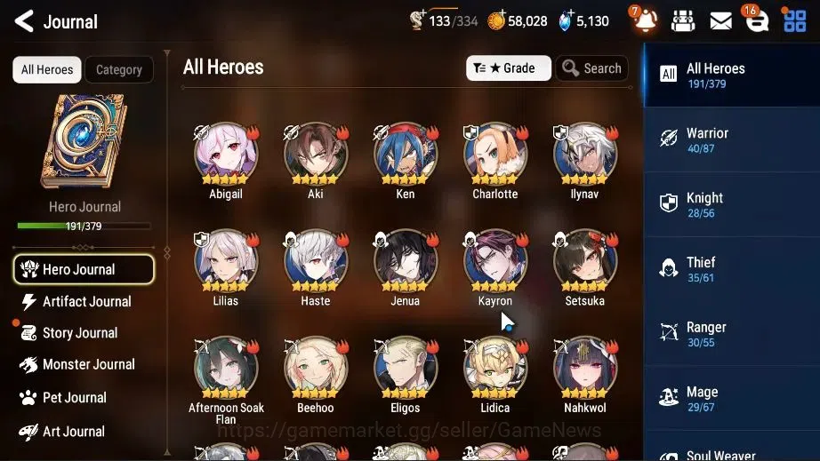 Epic Seven Accounts ASIA UnVerif|19ML(Notos,Schol Nurse Yulha,LOTScale image 8