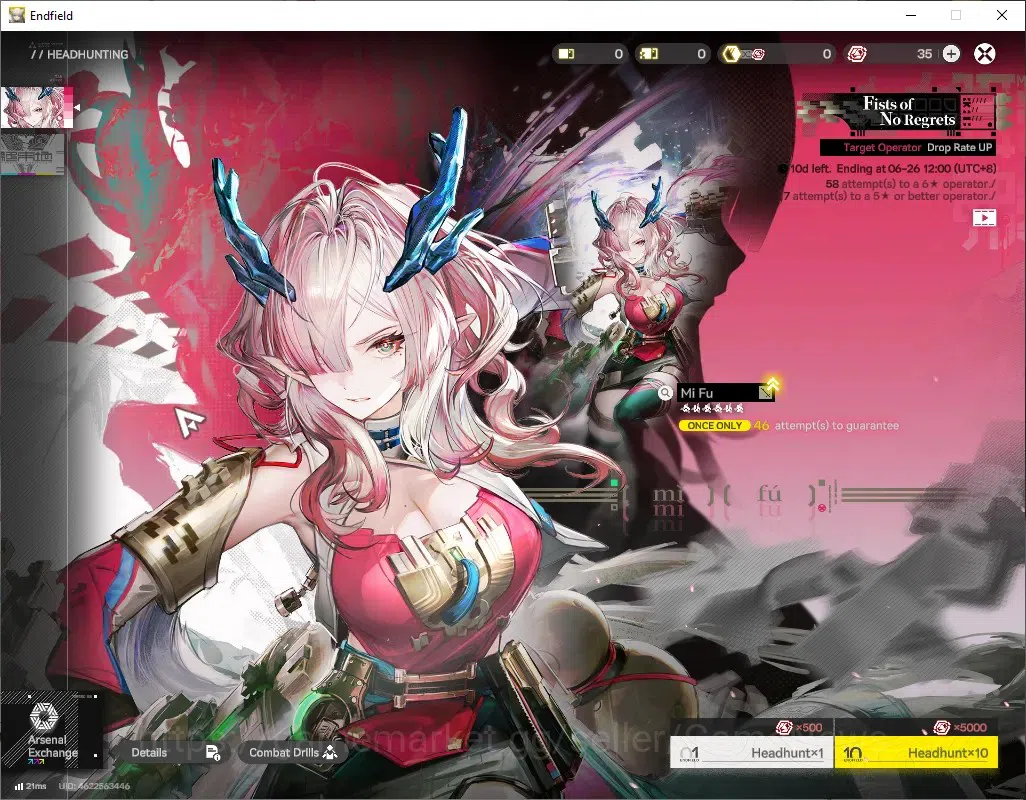 Arknights: Endfield Accounts ASIA|Lv 49|4 SSR (2 Limit)+1 Selector + 6 (*6Weapo image 17