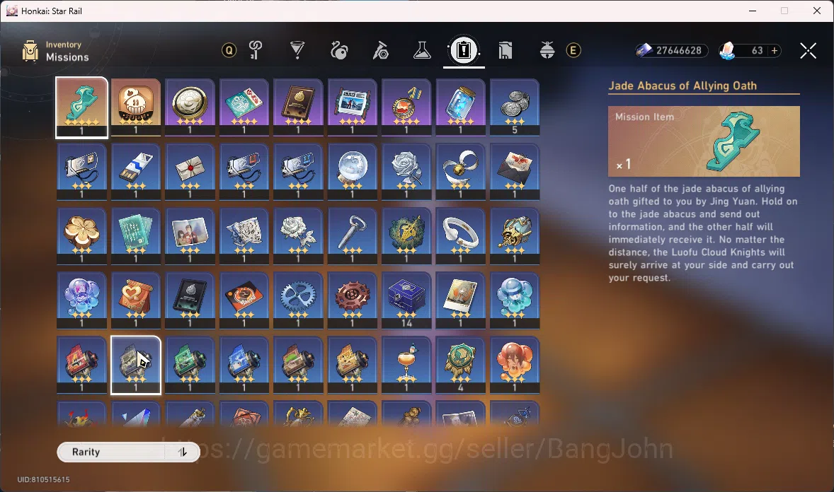 Honkai Star Rail Accounts ASIA|TL70|23 Limit|Castorice,Evernight,Hyacine,Tri image 10