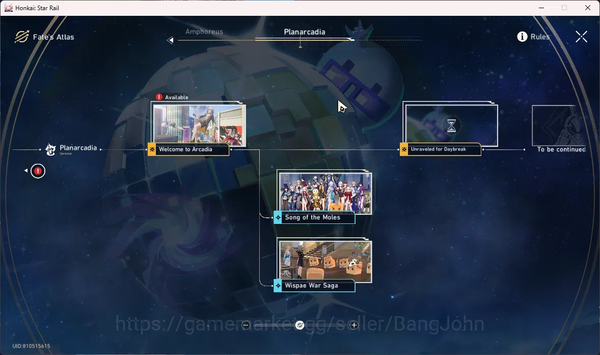 Honkai Star Rail Accounts ASIA|TL70|23 Limit|Castorice,Evernight,Hyacine,Tri image 14