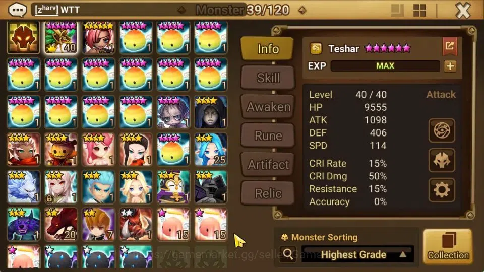 Summoners War: Sky Arena Accounts Starter ASIA|Lv 26|Ready Gacha|103 12 YSC + 160 11 YSC + 3 LAAS + 5 LS + 4 LDS + 121 MS |1 10