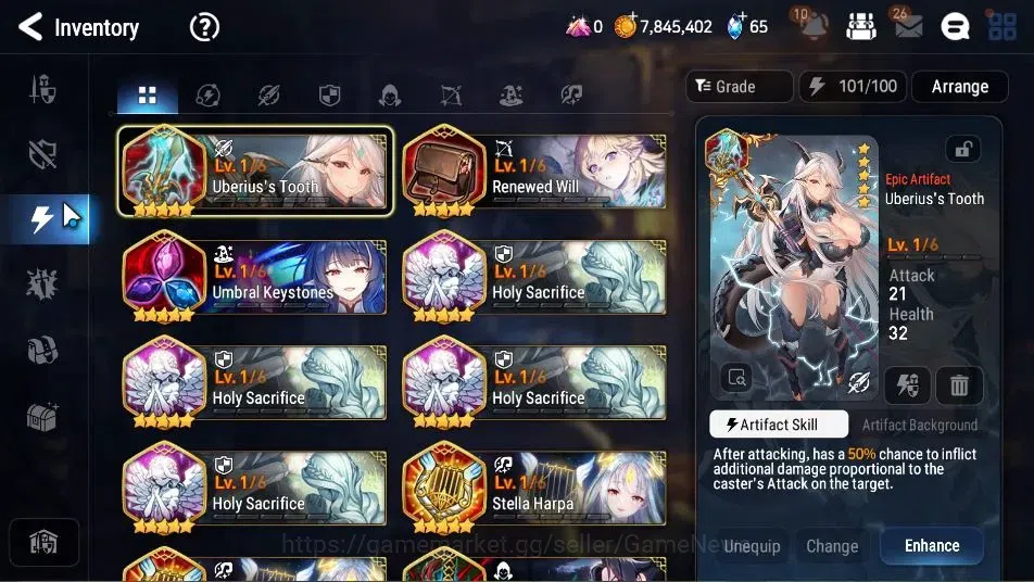 Epic Seven Accounts GLOBAL Unverif|New Era|2 ML(Desert Jewel Basar,Str image 10