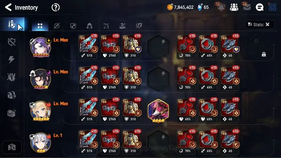 Epic Seven Accounts GLOBAL Unverif|New Era|2 ML(Desert Jewel Basar,Str image 8