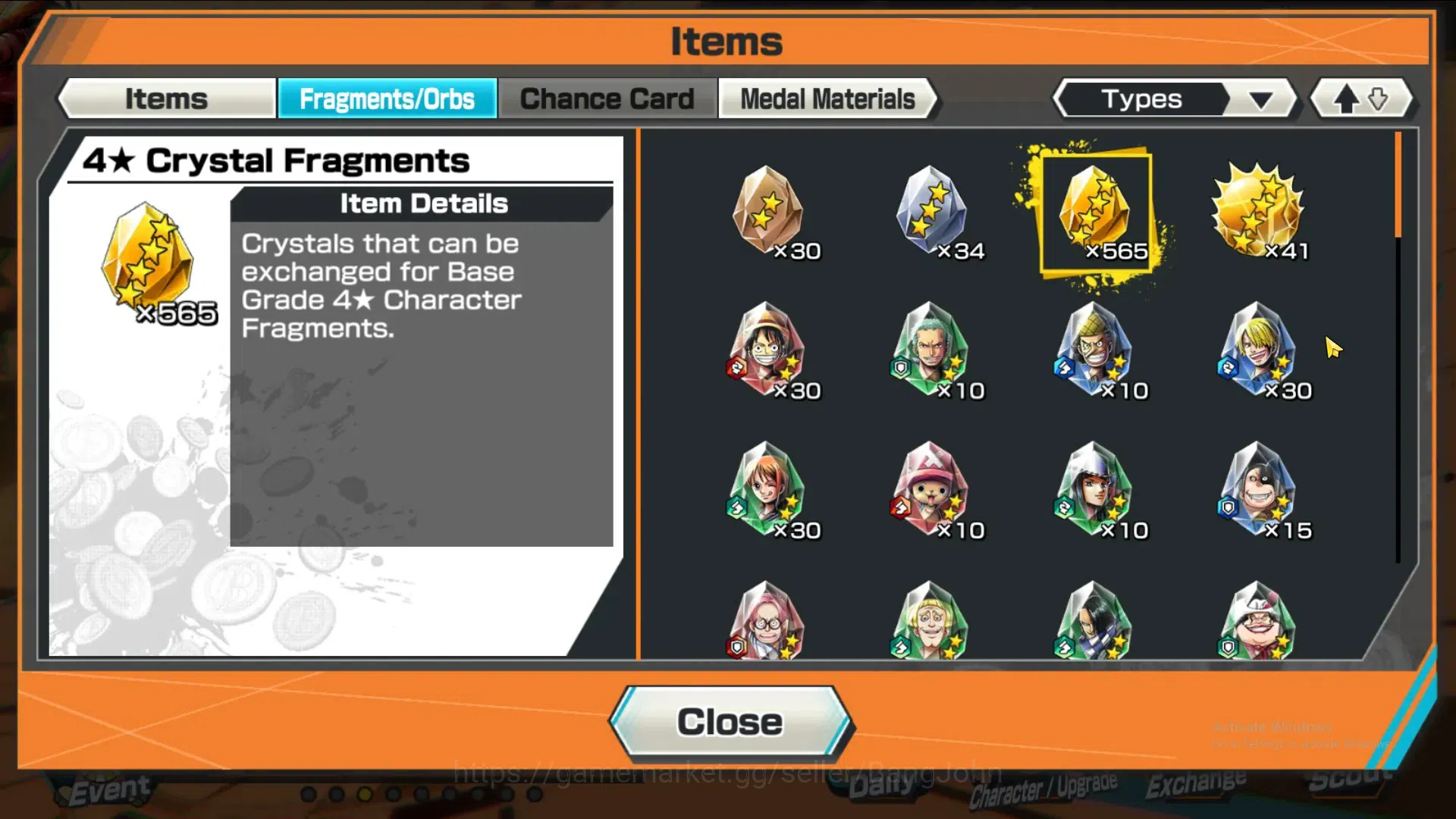 One Piece Bounty Rush Accounts GLOBAL|GF 565|4Ex|Monkey D Luffy,St Nusjuro,Law,Ka image 2