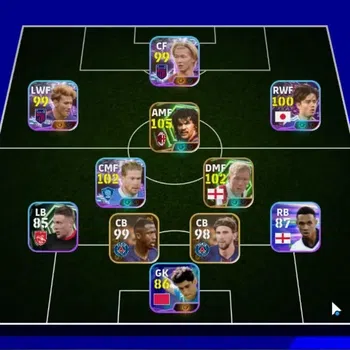 eFootball Accounts Legends & Iconic Players Android|2 Epic Ruud Gullit,Paul Scholes|6 Show Time Kevin De Bruyne,Takefusa