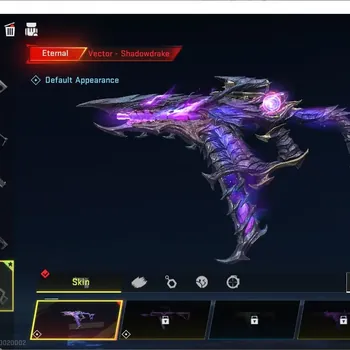 Blood Strike Accounts Starter ASIA Starter|ETERNAL Vector-Shadowdrake Lv2|2 Legendary Chests|Check SS|LogNetEase(BS1112Z)