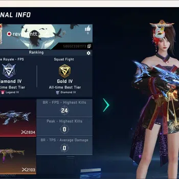 Blood Strike Accounts Collab Skin ASIA|2 Eternal Gun:AK47-Overload&D.Eagle|2 Collab Gun [TR]|1 Limited Gun|8 Ultra Gun|Check