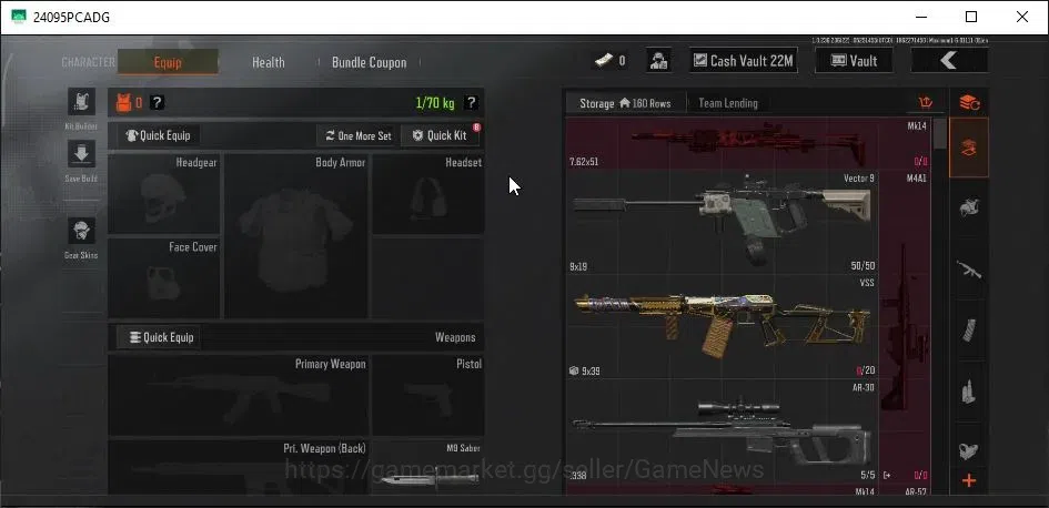 Arena Breakout Accounts High-End MOBILE Lvl30|SV 39,5M|CV 22M|LR AR1 Decree, VSS Decree|03 Heavy|Many Weapon & Gear Skin|CN 3