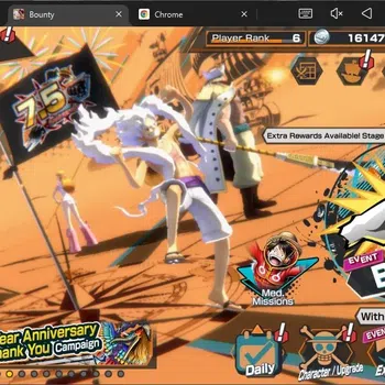 One Piece Bounty Rush Accounts High-End Android | EX 2 | PR 6 | TFE Monkey D Luffy MAx, GP Edwartd Newgate Max | RD 18