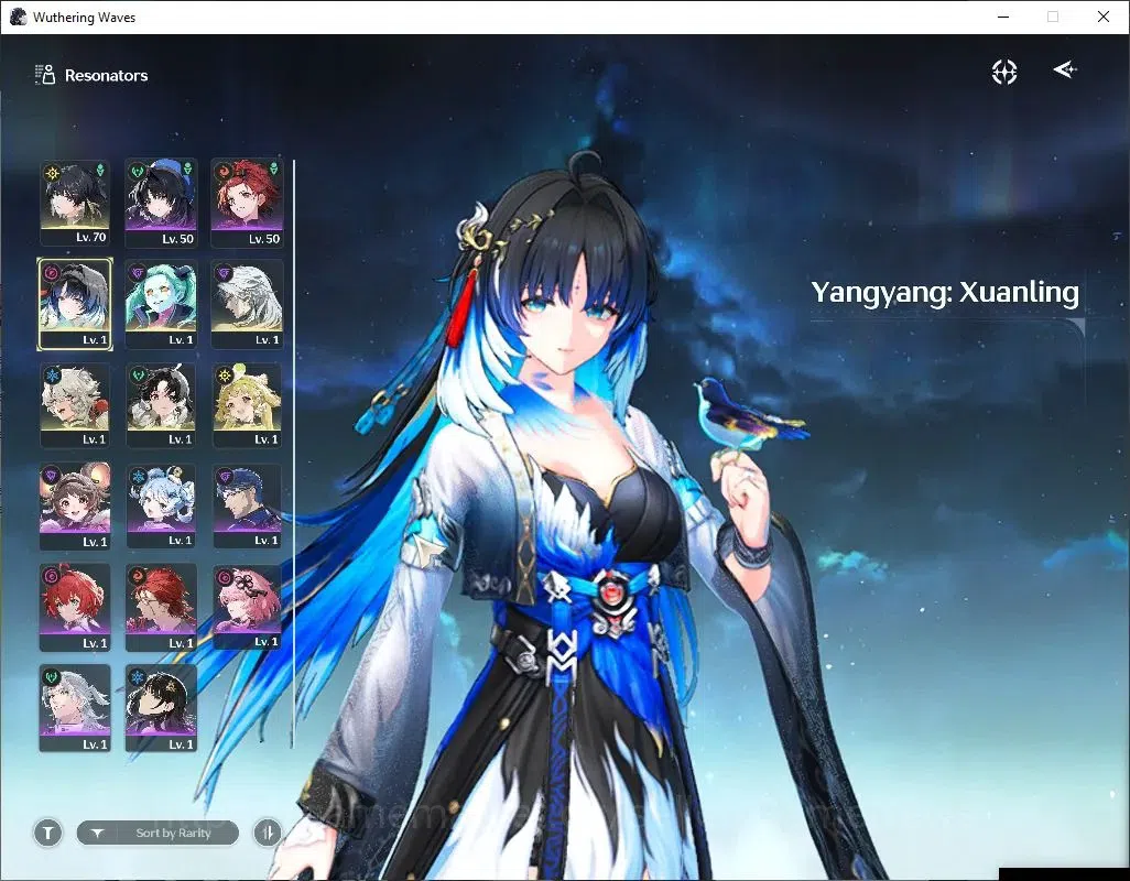 Wuthering Waves Accounts Others SEA |UL 49|2 Limited| Yangyang: Xuanling RC 4 + Signature, Rebecca |234 Coral|DB Lvl 2