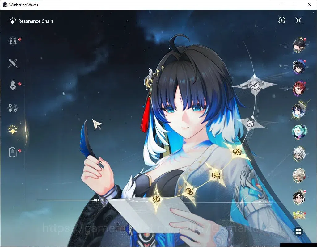 Wuthering Waves Accounts Others SEA |UL 49|2 Limited| Yangyang: Xuanling RC 4 + Signature, Rebecca |234 Coral|DB Lvl 3