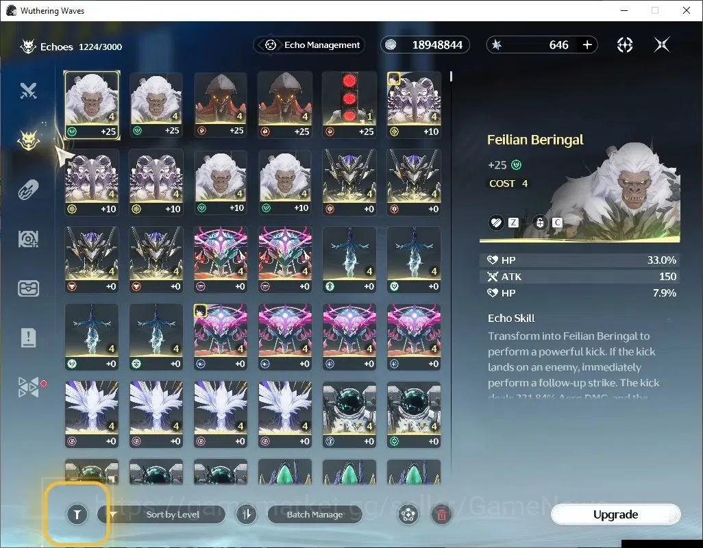 Wuthering Waves Accounts Others SEA |UL 49|2 Limited| Yangyang: Xuanling RC 4 + Signature, Rebecca |234 Coral|DB Lvl 6