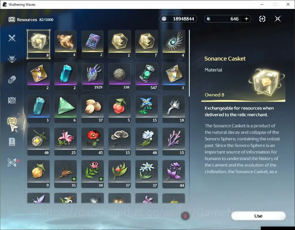 Wuthering Waves Accounts Others SEA |UL 49|2 Limited| Yangyang: Xuanling RC 4 + Signature, Rebecca |234 Coral|DB Lvl 8