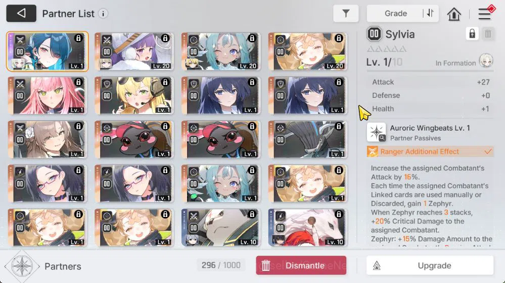 Chaos Zero Nightmare Accounts GLOBAL Lv30|5 SSR[Heidemarie+Sign,Tiphera,Haru,Luk image 10