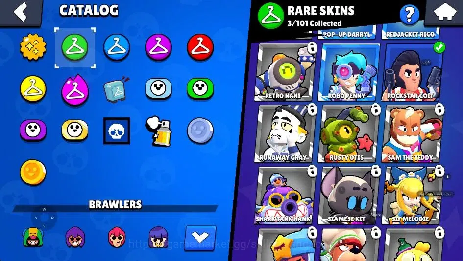 Brawl Stars Accounts Android | 6060 Thropy|40 Brawler Edgar,Leon,Shelly image 15