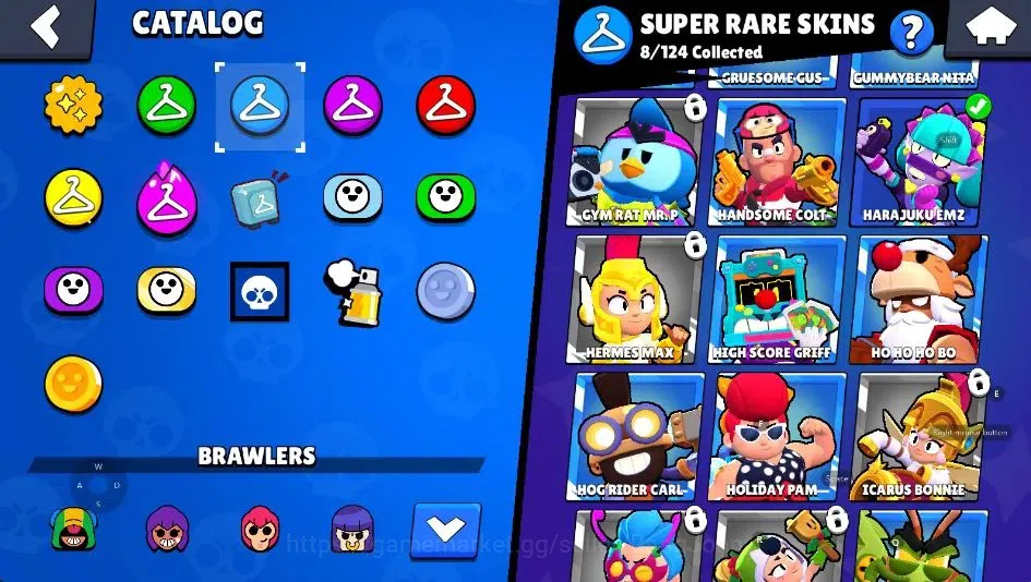 Brawl Stars Accounts Android | 6060 Thropy|40 Brawler Edgar,Leon,Shelly image 17
