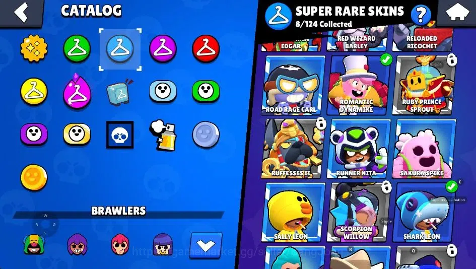 Brawl Stars Accounts Android | 6060 Thropy|40 Brawler Edgar,Leon,Shelly image 18