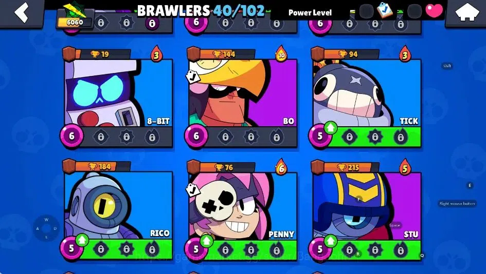 Brawl Stars Accounts Android | 6060 Thropy|40 Brawler Edgar,Leon,Shelly image 7