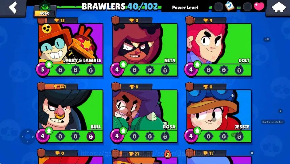 Brawl Stars Accounts Android | 6060 Thropy|40 Brawler Edgar,Leon,Shelly image 8