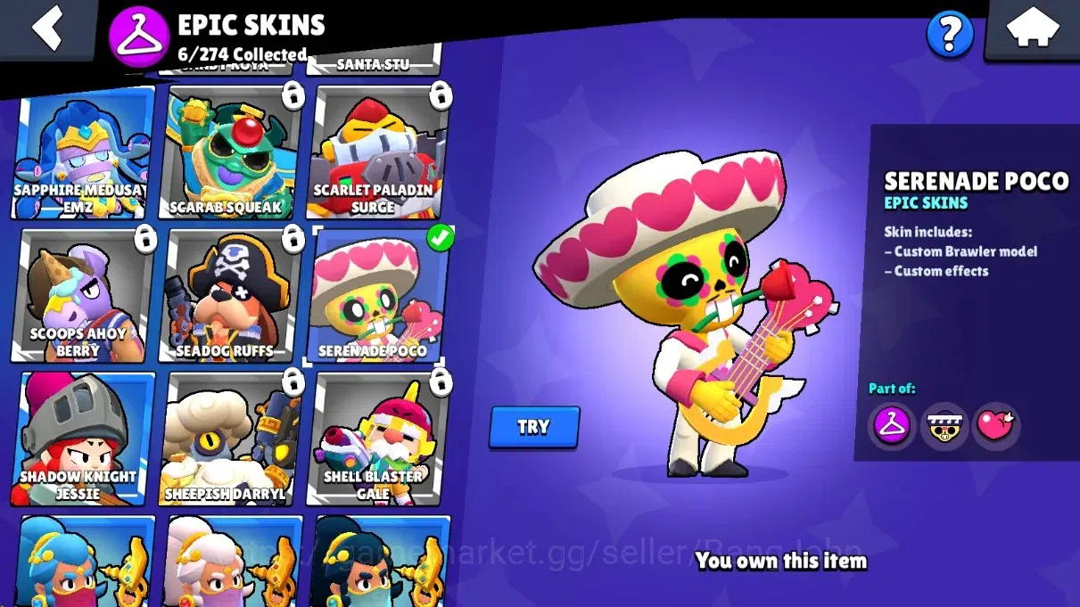 Brawl Stars Accounts Global | 2113 Thropy | 23 Brawlers - 2 Max+Hyperch image 14