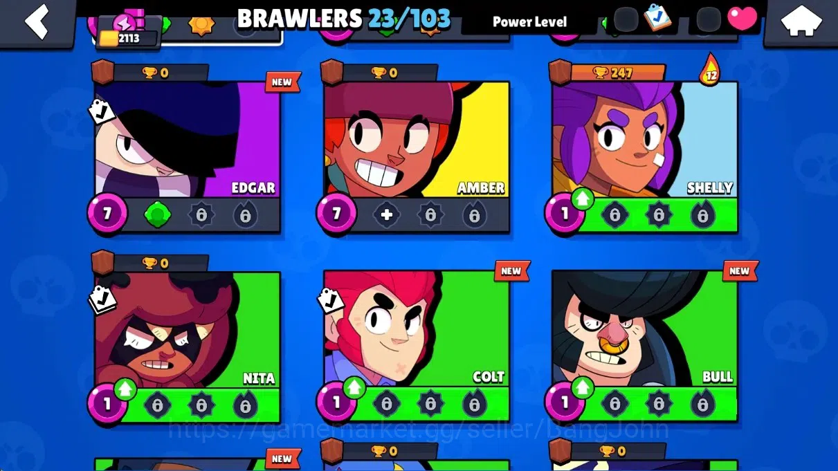Brawl Stars Accounts Global | 2113 Thropy | 23 Brawlers - 2 Max+Hyperch image 6
