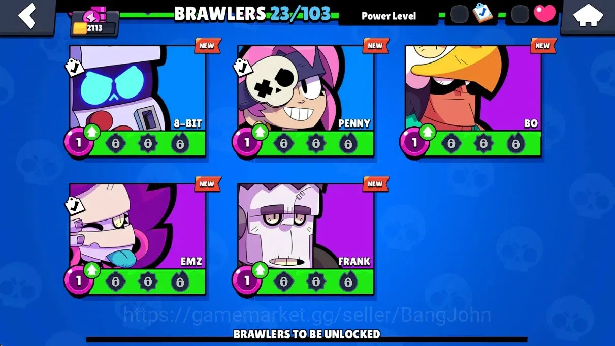 Brawl Stars Accounts Global | 2113 Thropy | 23 Brawlers - 2 Max+Hyperch image 8