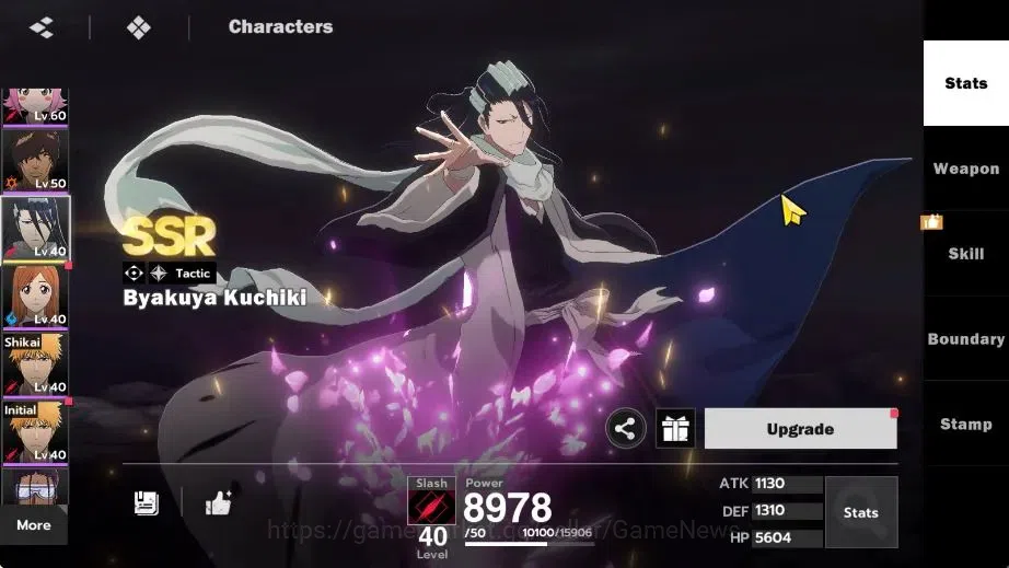 BLEACH: Soul Resonance Accounts NuverseSEA|Lvl 58|8 SSR|4 Sign|(Ichigo Inner Hollow B3+SignA2,Kisuke 15