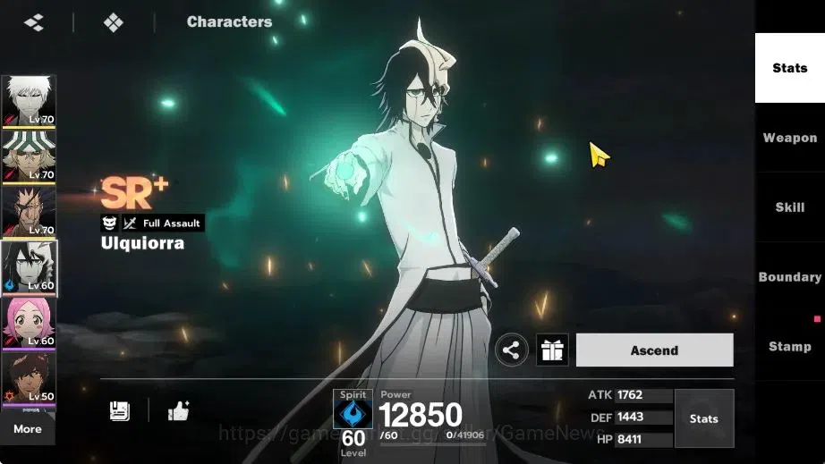 BLEACH: Soul Resonance Accounts NuverseSEA|Lvl 58|8 SSR|4 Sign|(Ichigo Inner Hollow B3+SignA2,Kisuke 20