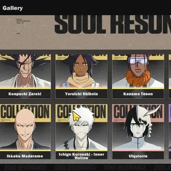BLEACH: Soul Resonance Accounts NuverseSEA|Lvl 58|8 SSR|4 Sign|(Ichigo Inner Hollow B3+SignA2,Kisuke