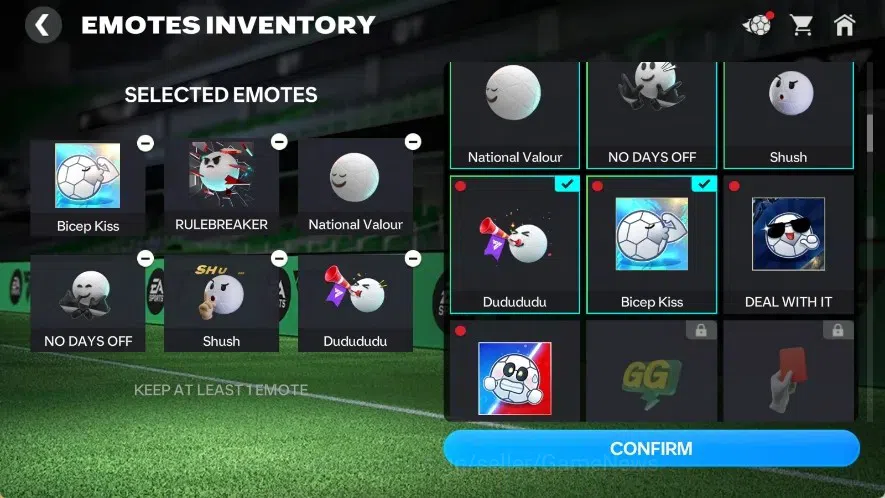 EA SPORTS FC Mobile Accounts Best Starter FCM with Many Emotes + 180k Gems, 7k RUP, 8k Shard, 31k Tokens, and others|Log 10
