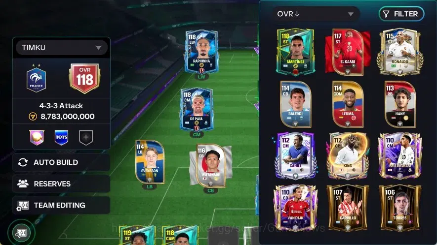 EA SPORTS FC Mobile Accounts Best Starter FCM with Many Emotes + 180k Gems, 7k RUP, 8k Shard, 31k Tokens, and others|Log 6