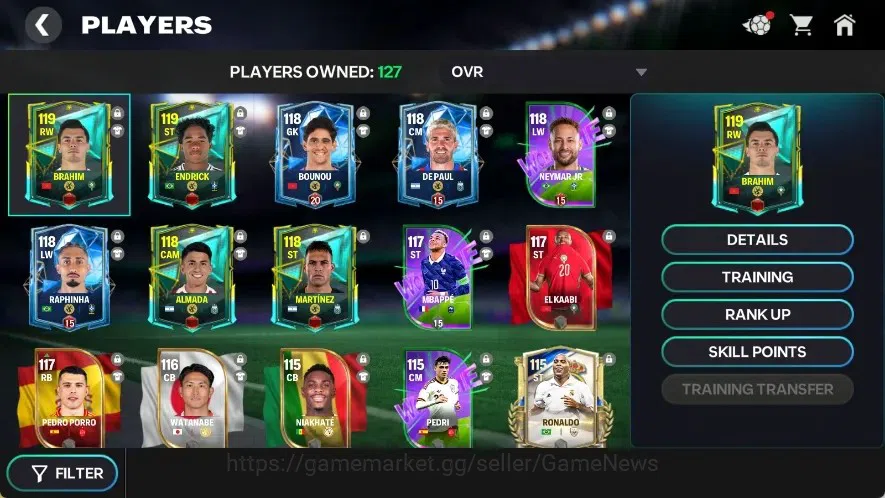 EA SPORTS FC Mobile Accounts Best Starter FCM with Many Emotes + 180k Gems, 7k RUP, 8k Shard, 31k Tokens, and others|Log 8