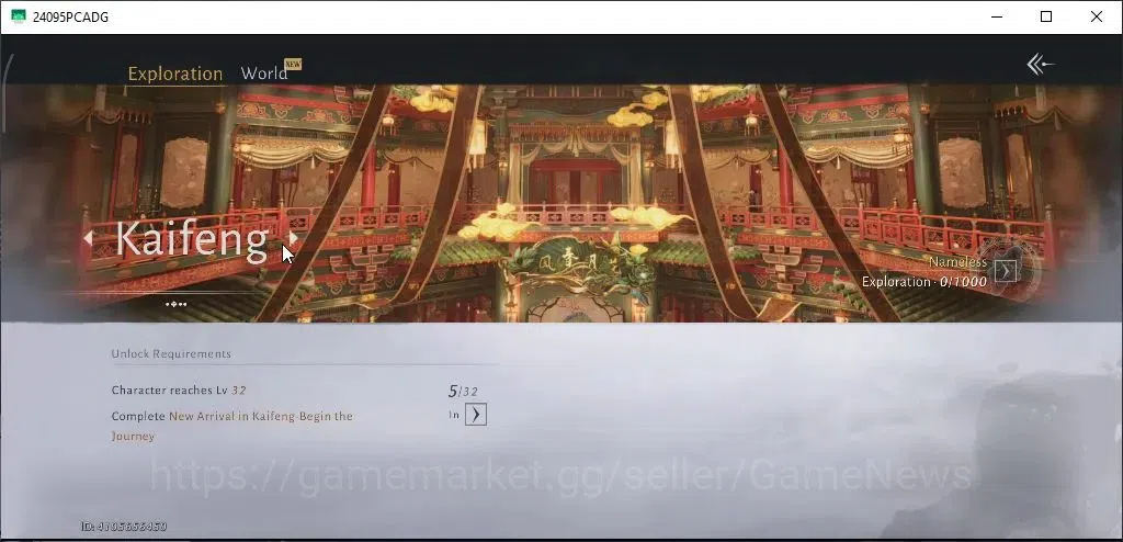Where Winds Meet Accounts GLOBAL|Lvl 5|GS 3676|1 Harmonic Core|Anthem Of Age image 16