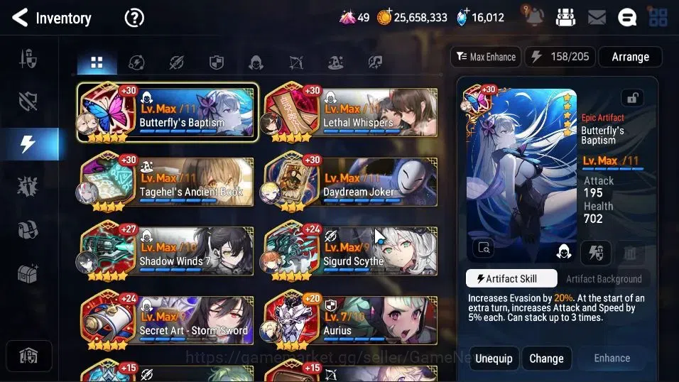 Epic Seven Accounts GLOBAL UnVerif|26 ML(Rhiana&Luciel,School Nurse Yu image 19