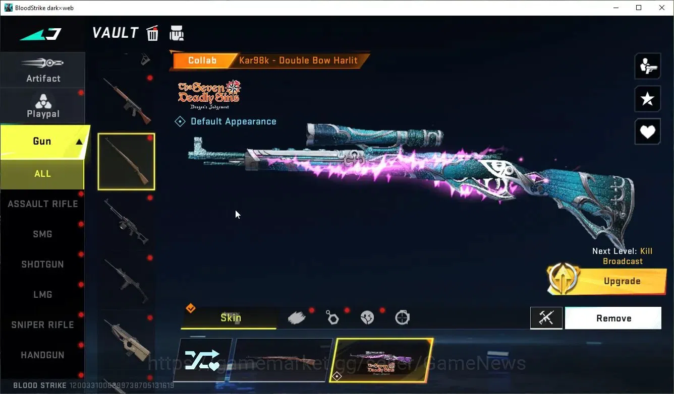 Blood Strike Accounts ASIA|Collab 7DS Karl98,QBZ95,BLEACH Byakuya+10 ULT image 11
