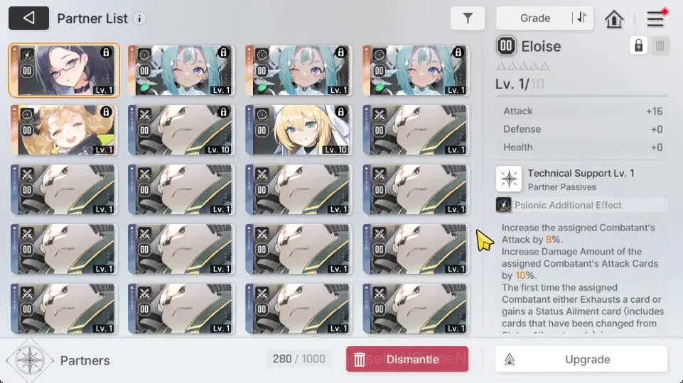 Chaos Zero Nightmare Accounts GLOBAL Lv 40|6 SSR[Heidemarie+Sign,Tiphera,Rita,Yu image 6