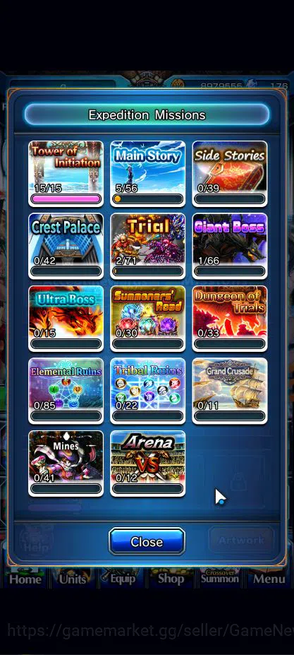 Grand Summoners Accounts Global|Rank 37|8 Asc+ 2 TW|[Rin & Luvia,Milim]+TW, image 18