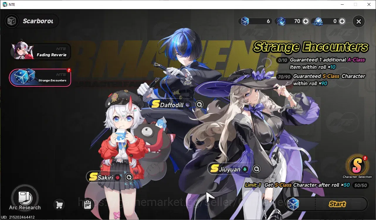 Neverness to Everness Accounts GLOBAL Southeast Asia|HL 3|1 S-Class (NanallyA1)|1 image 7
