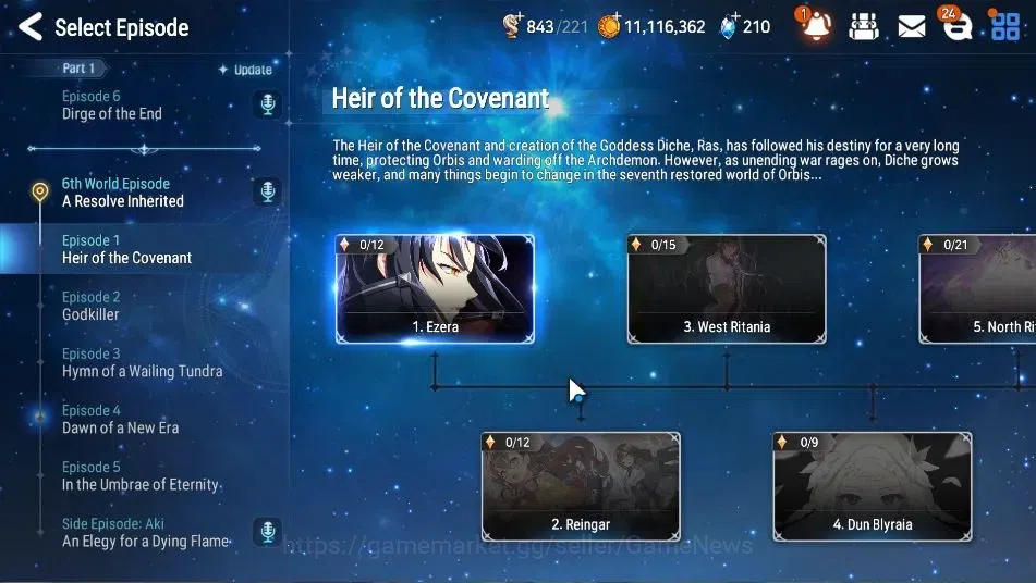Epic Seven Accounts GLOBAL Unverif|New Era|3 ML(BArunka,EW Ludwig,LC B image 13