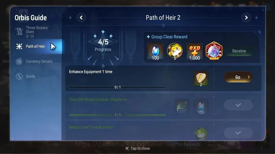 Epic Seven Accounts GLOBAL Unverif|New Era|3 ML(BArunka,EW Ludwig,LC B image 3