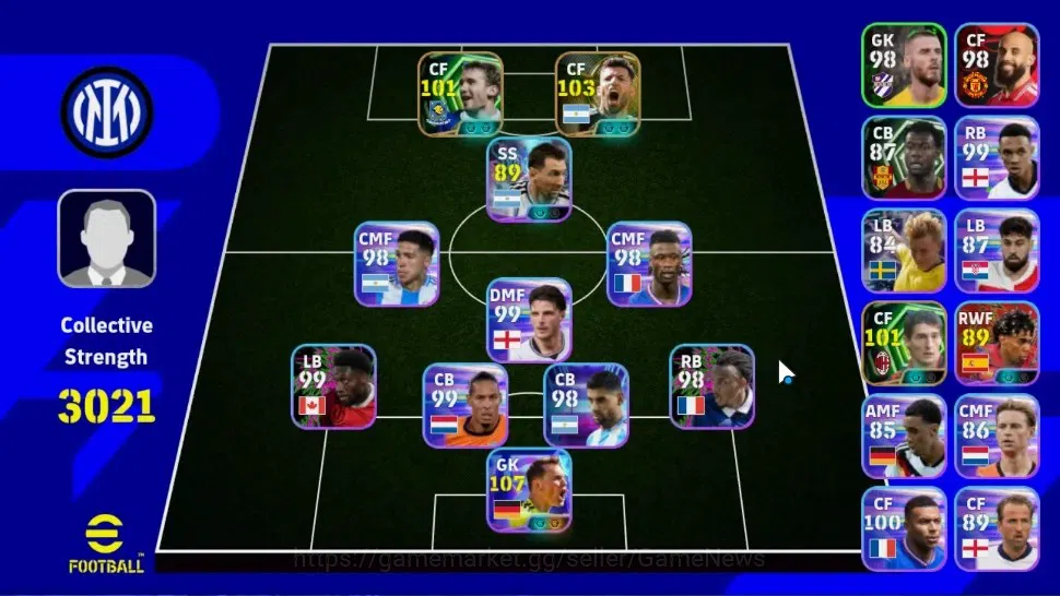 eFootball Accounts Legends & Iconic Players Android|1330 Coins|Show Time Manuel Neuer|Epic Sergio Aguero,Andriy 1