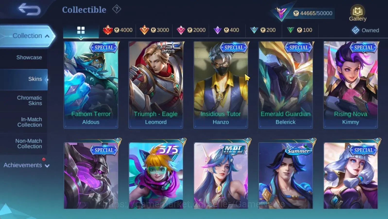 Mobile Legends: Bang Bang Accounts Hero 132|Skin 220|Mythic 12|Valentine Claude,Conve image 16
