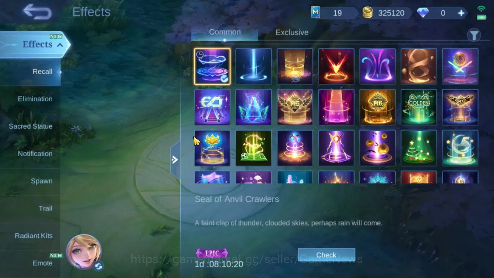 Mobile Legends: Bang Bang Accounts Hero 132|Skin 220|Mythic 12|Valentine Claude,Conve image 19