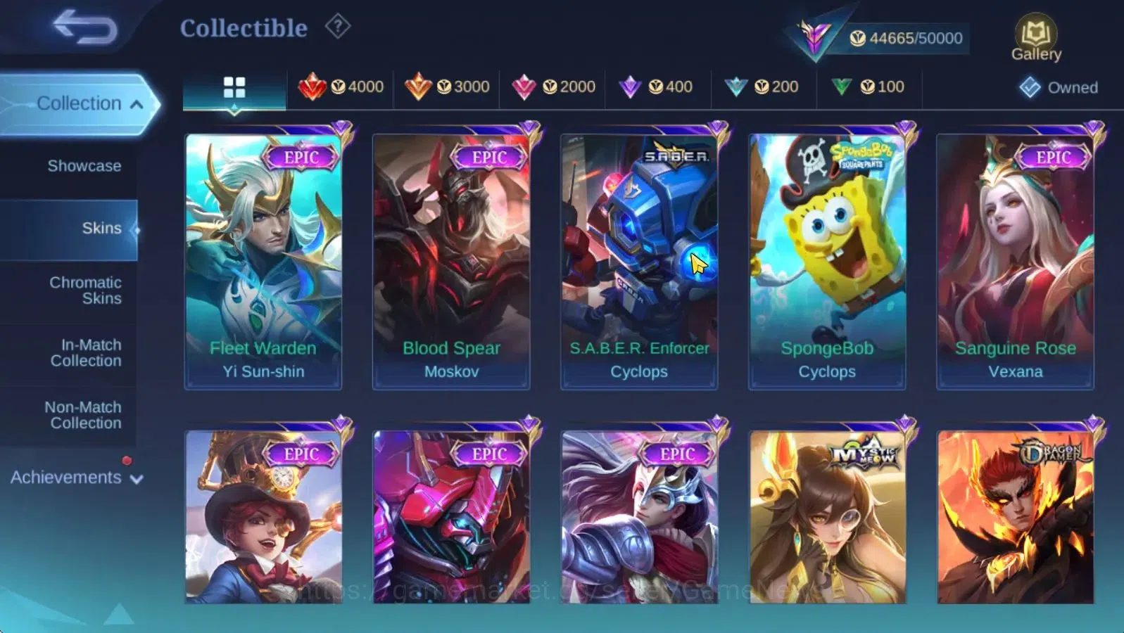 Mobile Legends: Bang Bang Accounts Hero 132|Skin 220|Mythic 12|Valentine Claude,Conve image 8